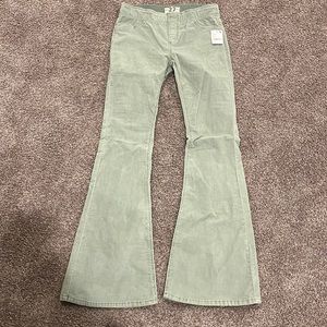 sage green Free People pants